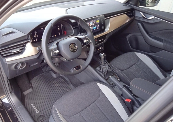 Skoda Kamiq cena 107600 przebieg: 8365, rok produkcji 2023 z Gliwice małe 407
